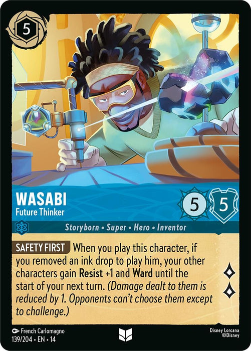 Image for Wasabi - Future Thinker (139/204) [Hyperia City] (14) - Disney Lorcana