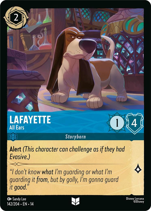 Image for Lafayette - All Ears (142/204) [Hyperia City] (14) - Disney Lorcana