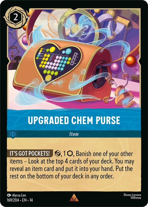 Image for Upgraded Chem Purse (169/204) [Hyperia City] (14) - Disney Lorcana