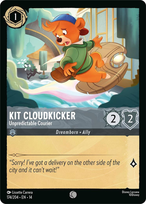 Image for Kit Cloudkicker - Unpredictable Courier (174/204) [Hyperia City] (14) - Disney Lorcana