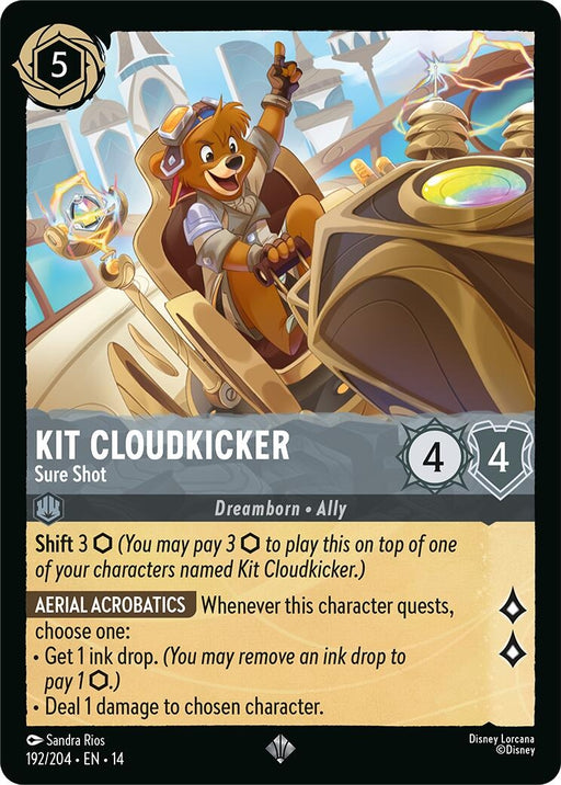 Image for Kit Cloudkicker - Sure Shot (192/204) [Hyperia City] (14) - Disney Lorcana