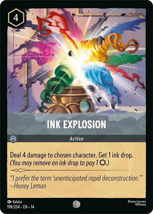 Image for Ink Explosion (198/204) [Hyperia City] (14) - Disney Lorcana