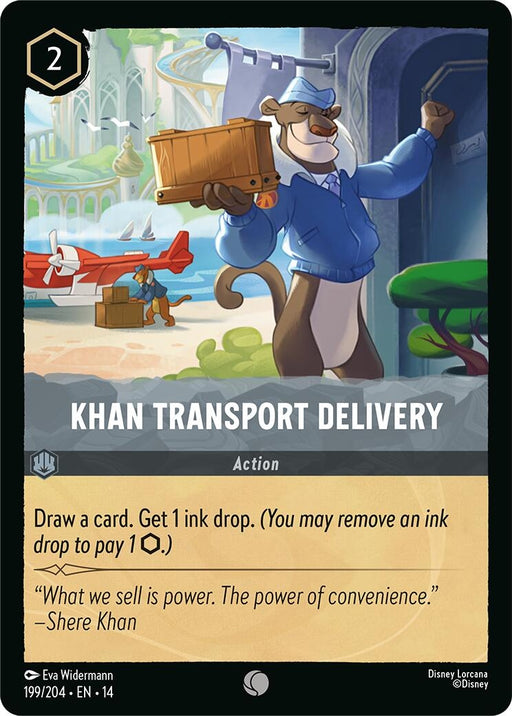 Image for Khan Transport Delivery (199/204) [Hyperia City] (14) - Disney Lorcana