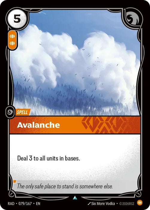 Avalanche (079/167) [Radiance] (RAD)