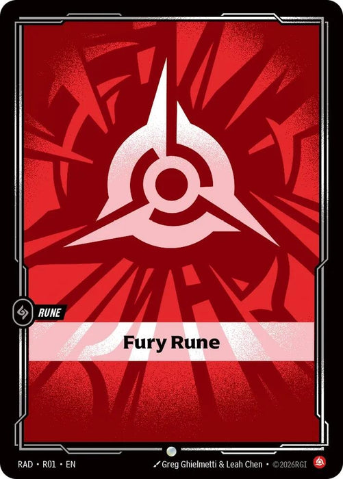 Fury Rune (R01) [Radiance] (RAD)