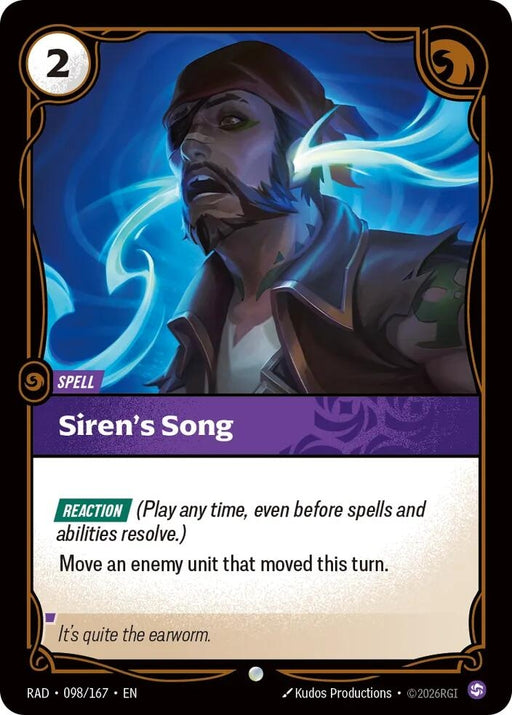 Image for Siren's Song (098/167) [Radiance] (RAD) - Riftbound: League of Legends Trading Card Game
