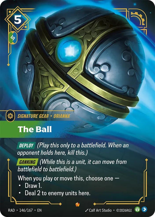Image for The Ball (146/167) (Foil) [Radiance] (RAD) - Riftbound: League of Legends Trading Card Game
