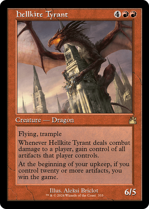 Hellkite Tyrant [RVR-333] - Ravnica Remastered