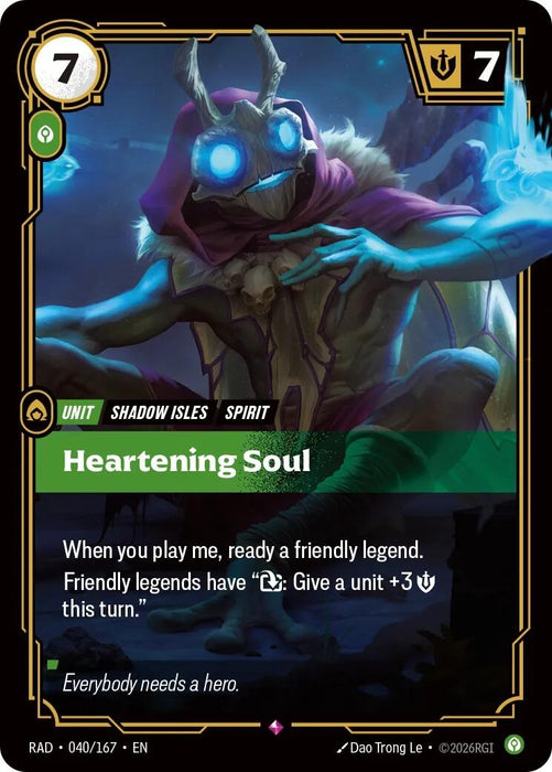 Heartening Soul (040/167) (Foil) [Radiance] (RAD)