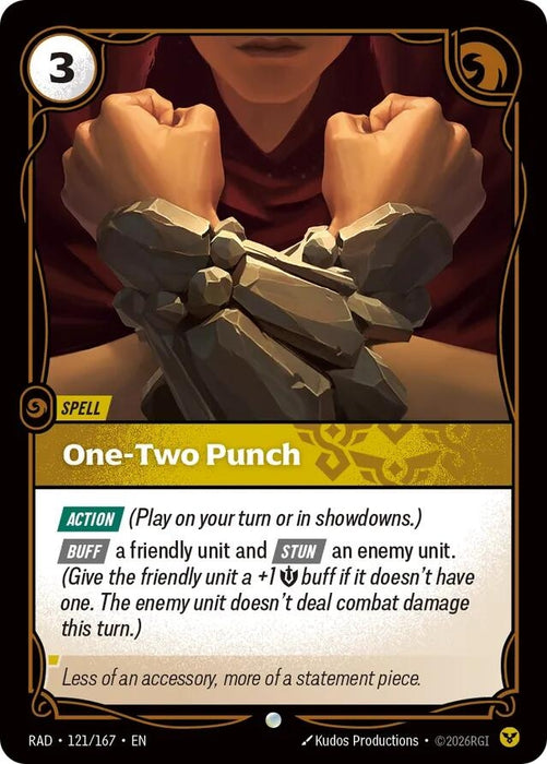 Image for One-Two Punch (121/167) [Radiance] (RAD) - Riftbound: League of Legends Trading Card Game