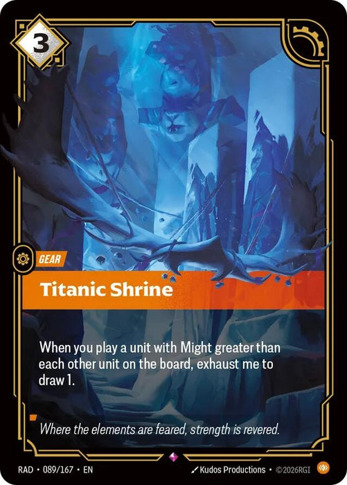 Titanic Shrine (089/167) (Foil) [Radiance] (RAD)