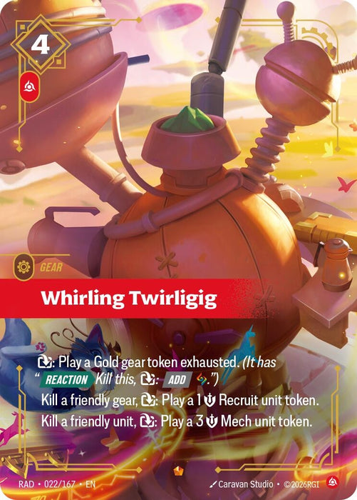 Whirling Twirligig (022/167) (Foil) [Radiance] (RAD)