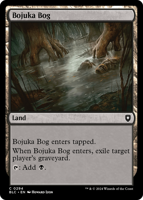 Bojuka Bog [BLC-294] - Bloomburrow Commander