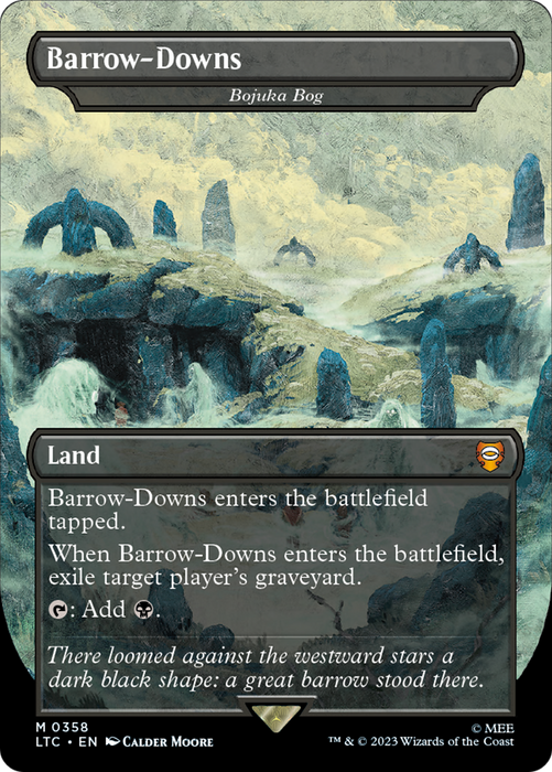 Bojuka Bog / Barrow-Downs (Borderless) [LTC-358] - Tales of Middle-earth Commander