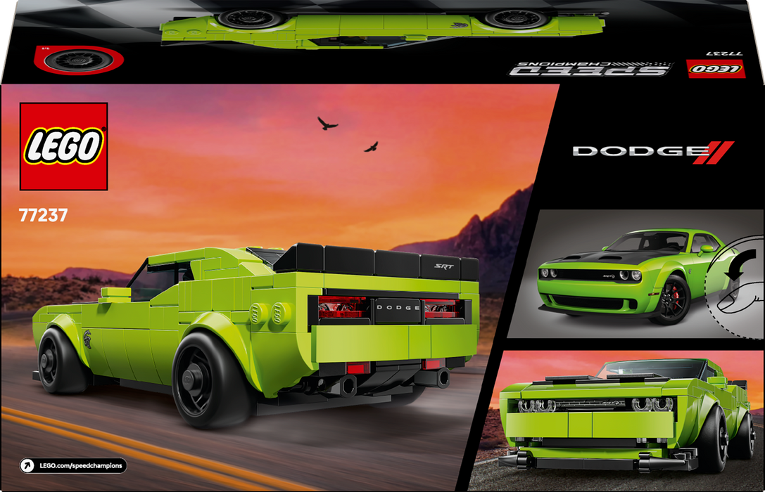 LEGO - Speed Champions - Dodge Challenger SRT Hellcat Sports Car