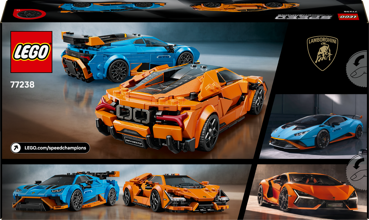 LEGO - Speed Champions - Lamborghini Revuelto & Huracán STO
