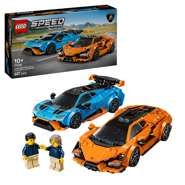 LEGO - Speed Champions - Lamborghini Revuelto & Huracán STO