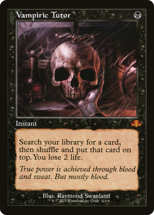 Vampiric Tutor [DMR-314] - Dominaria Remastered