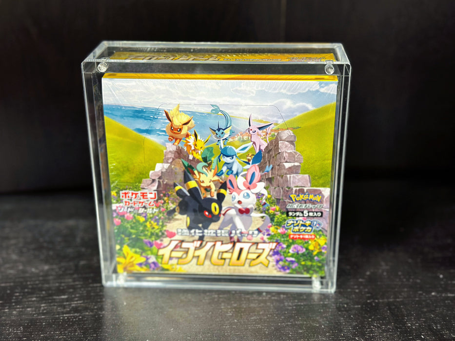 Magnetic Acrylic Protective Case for Japanese Pokémon Booster box