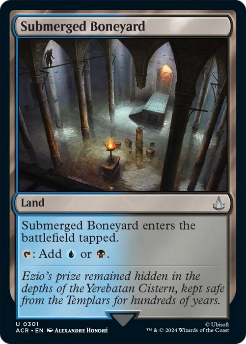 Submerged Boneyard [ACR-301] Foil - Assassin's Creed