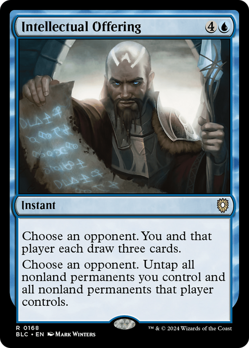 Intellectual Offering [BLC-168] - Bloomburrow Commander