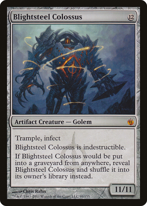 Blightsteel Colossus [MBS-099] - Mirrodin Besieged