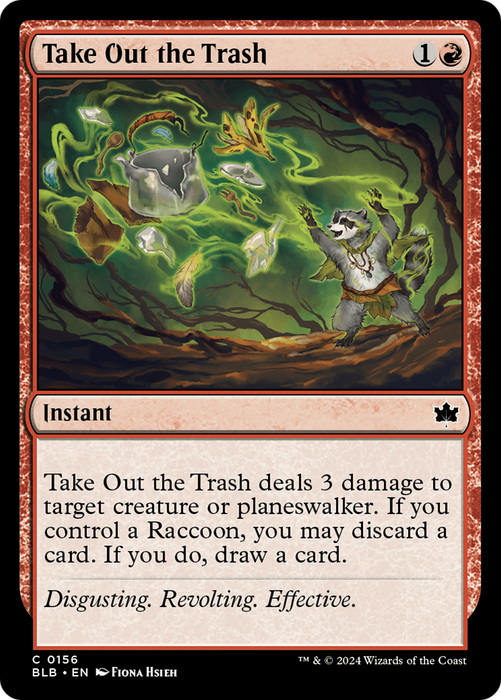 Take Out the Trash [BLB-156] Foil - Bloomburrow