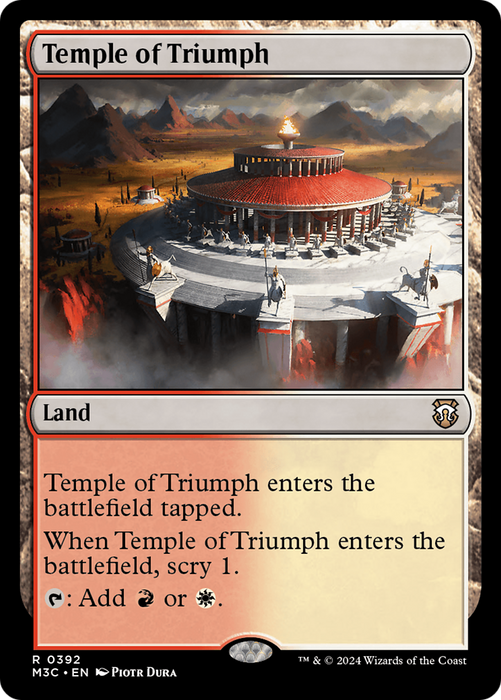 Temple of Triumph [M3C-392] - Modern Horizons 3 Commander