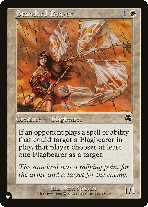 Standard Bearer [PLST-APC-18] - The List