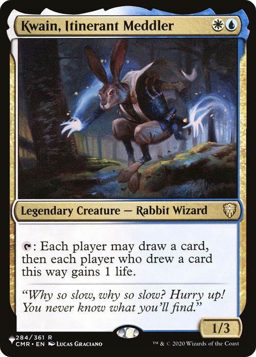 Kwain, Itinerant Meddler [PLST-CMR-284] - The List