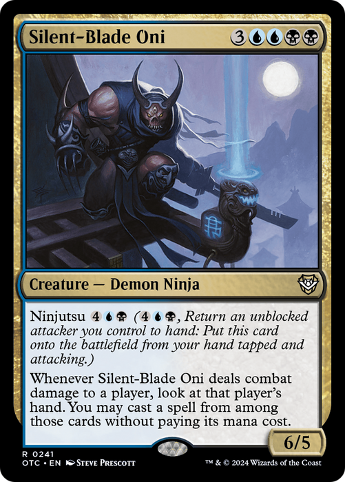 Silent-Blade Oni [OTC-241] - Outlaws of Thunder Junction Commander