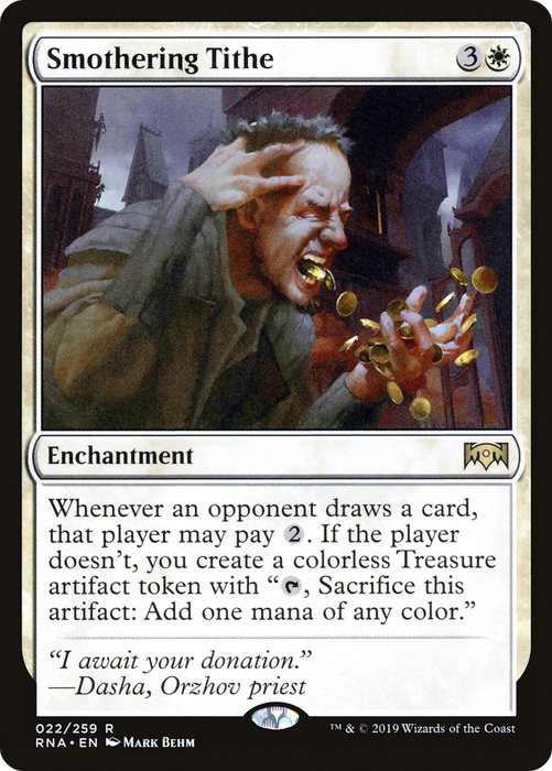 Smothering Tithe [RNA-022] - Ravnica Allegiance