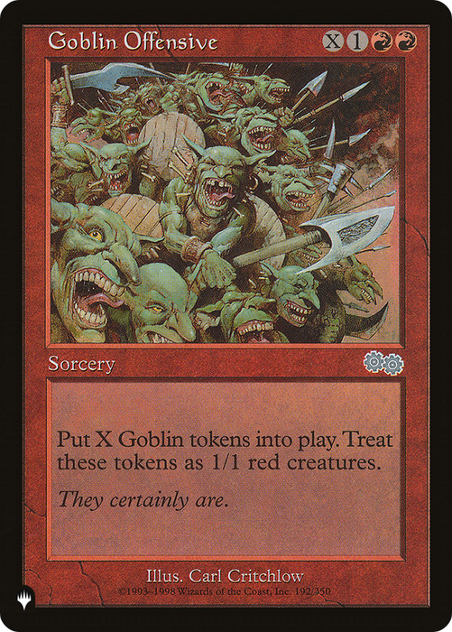 Goblin Offensive [PLST-USG-192] - The List