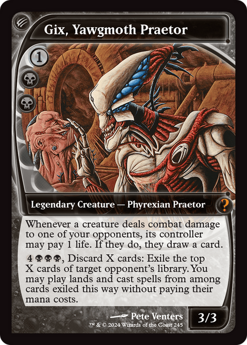 Gix, Yawgmoth Praetor [MB2-245] Foil - Mystery Booster 2