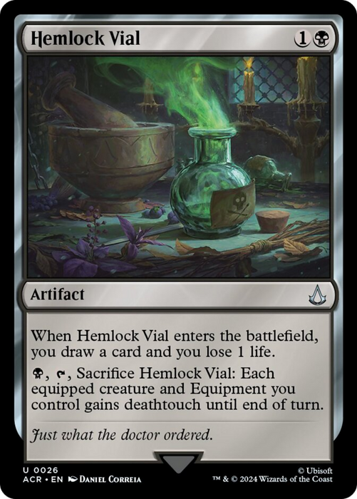 Hemlock Vial [ACR-026] - Assassin's Creed