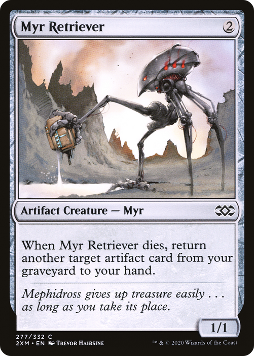 Myr Retriever [2XM-277] Foil - Double Masters