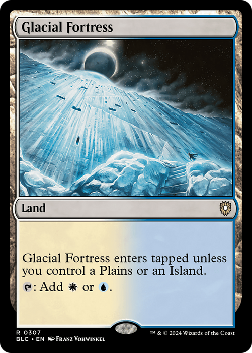 Glacial Fortress [BLC-307] - Bloomburrow Commander