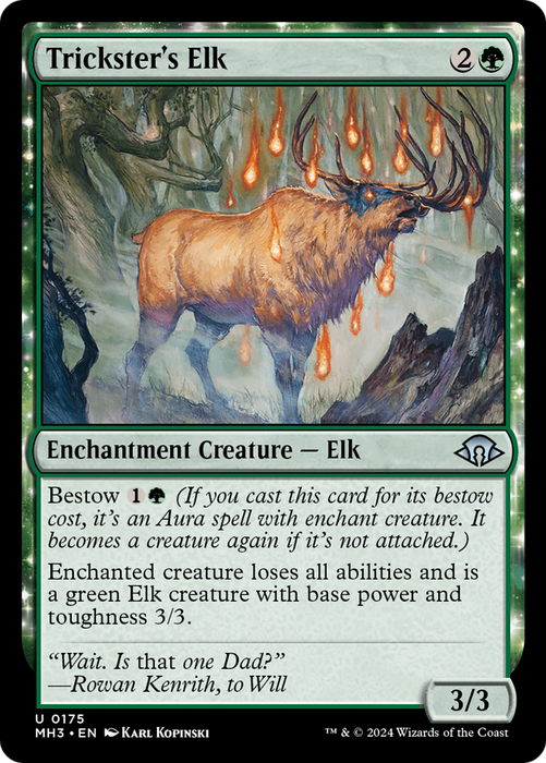 Trickster's Elk [MH3-175] - Modern Horizons 3