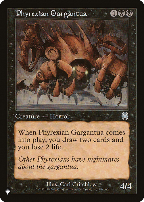 Phyrexian Gargantua [PLST-APC-48] - The List