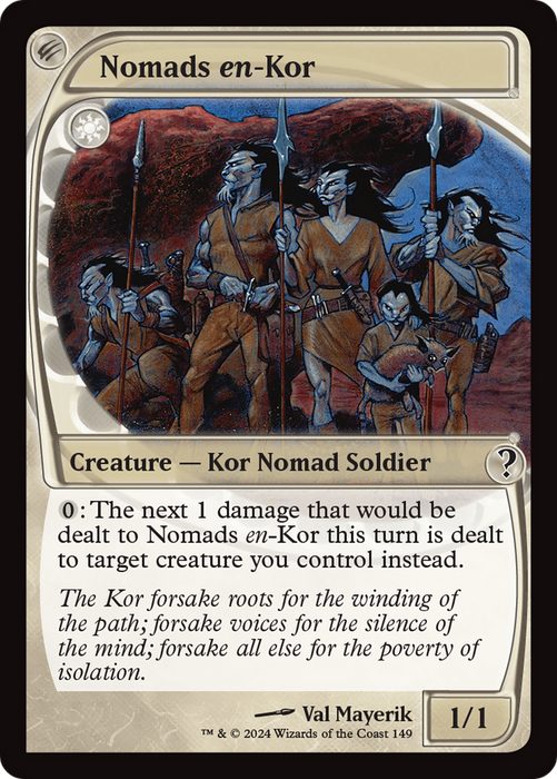 Nomads en-Kor [MB2-149] Foil - Mystery Booster 2