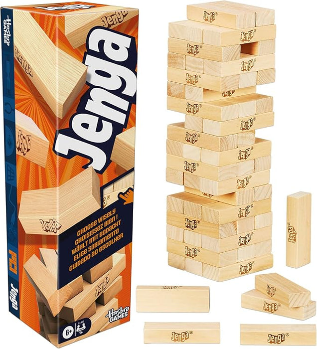 Jenga - Original Wood Block Game -Stacking tower