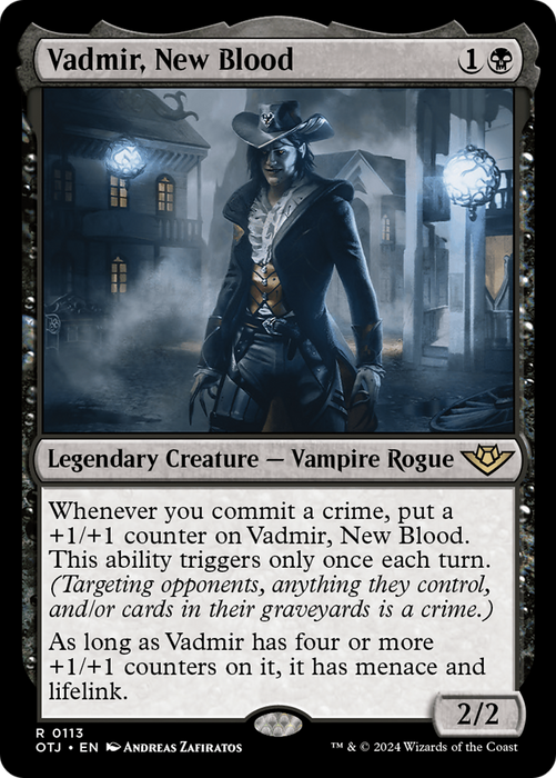 Vadmir, New Blood [OTJ-113] Foil - Outlaws of Thunder Junction