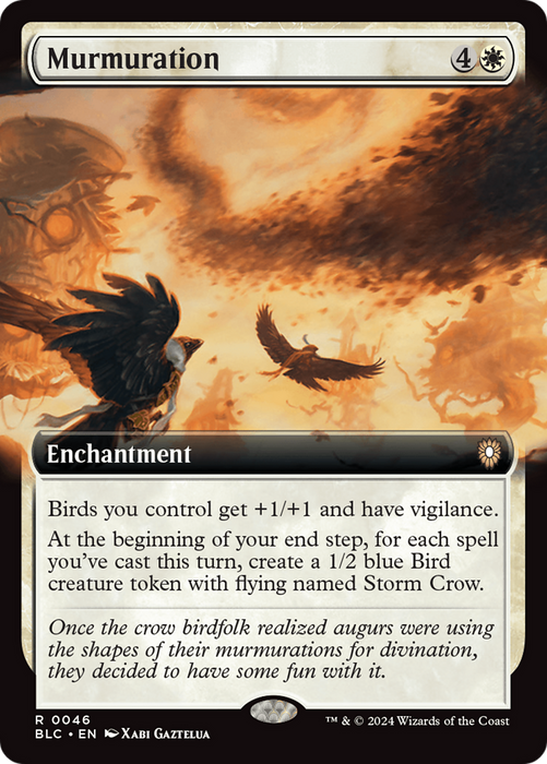 Murmuration [BLC-046] Foil - Bloomburrow Commander