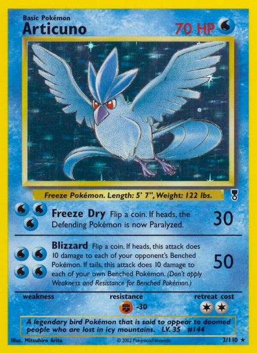 Image for Articuno (002/110) (Reverse Holofoil) [Legendary Collection] - Pokemon
