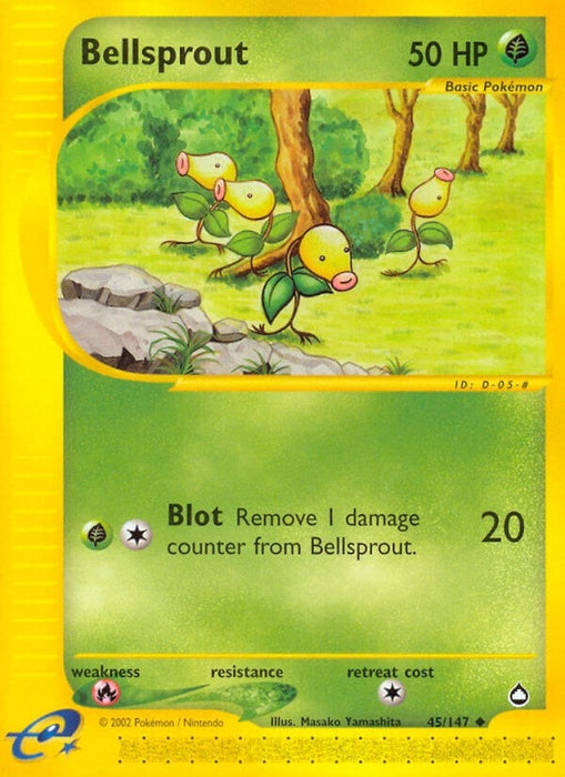 Image for Bellsprout (45) (045/147) (Reverse Holofoil) [Aquapolis] - Pokemon
