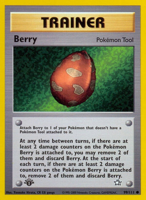 Image for Berry (099/111) (1st Edition) [Neo Genesis] - Pokemon