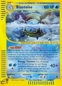 Image for Blastoise (4) (004/165) (Reverse Holofoil) [Expedition] - Pokemon