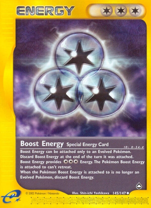 Image for Boost Energy (145/147) [Aquapolis] - Pokemon