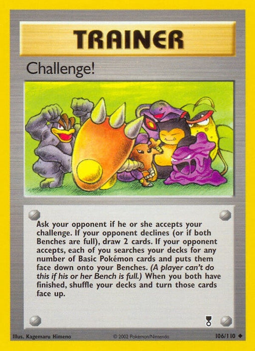 Image for Challenge! (106/110) (Reverse Holofoil) [Legendary Collection] - Pokemon