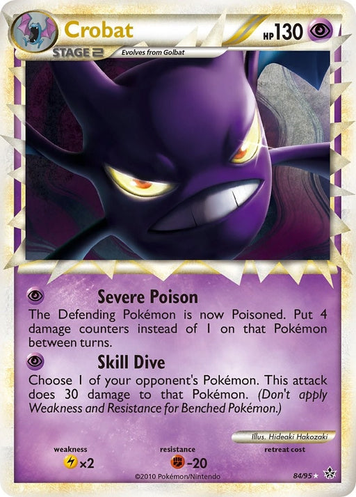 Image for Crobat (Prime) (84/95) (Holofoil) [Unleashed] - Pokemon